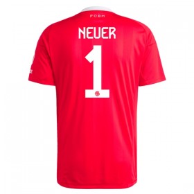 Goedkope FC Bayern München Neuer 1 Doelman Shirt 2025-26 Rode
